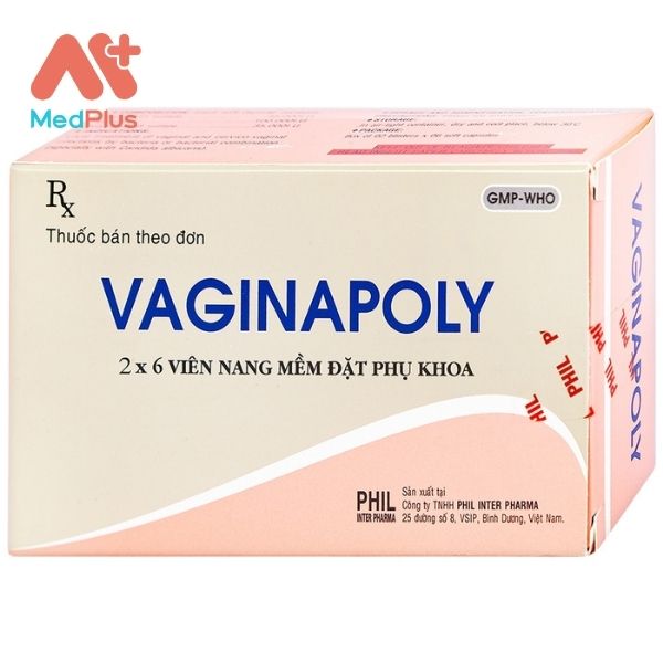 Thuốc Vaginapoly điều trị nhiễm trùng âm đạo tại chỗ