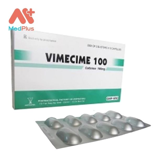 Hình ảnh minh hoạ cho thuốc Vimecime 100