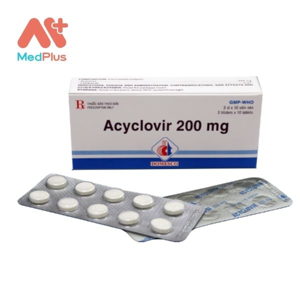 Hình ảnh minh họa cho thuốc Acyclovir 200mg
