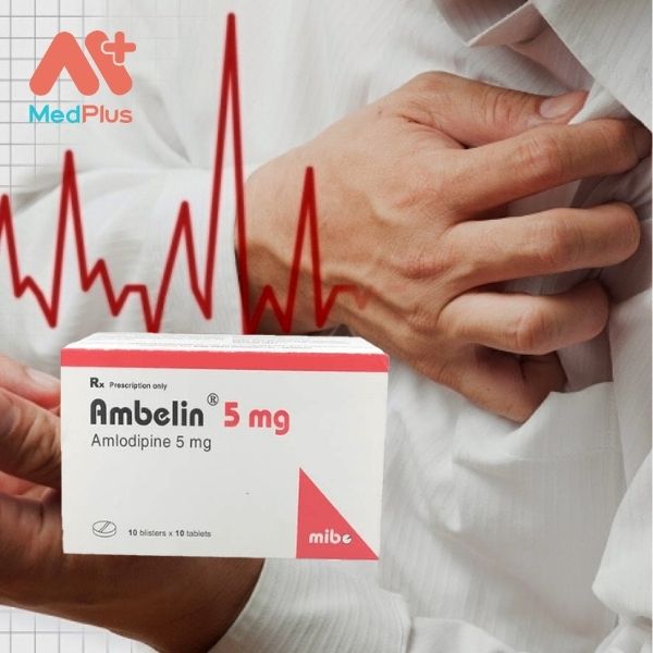 Thuốc Ambelin 5 mg điều trị tăng huyết áp và đau thắt ngực