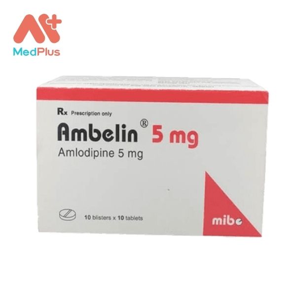 Hình ảnh minh họa cho thuốc Ambelin 5 mg