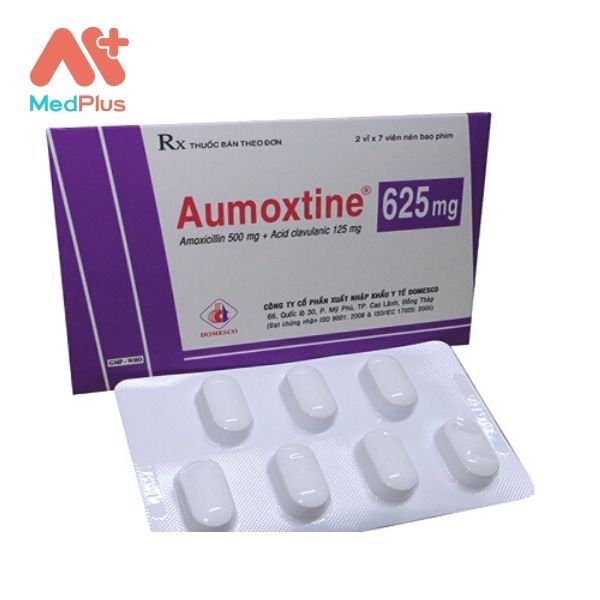 Hình ảnh cho thuốc Aumoxtine 625mg