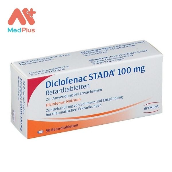 Thuốc Diclofenac Stada 100 mg điều trị viêm đau xương khớp