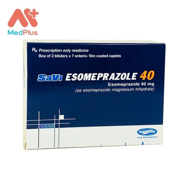 Thuốc Savi Esomeprazole 40 chống trào ngược, viêm loét dạ dày