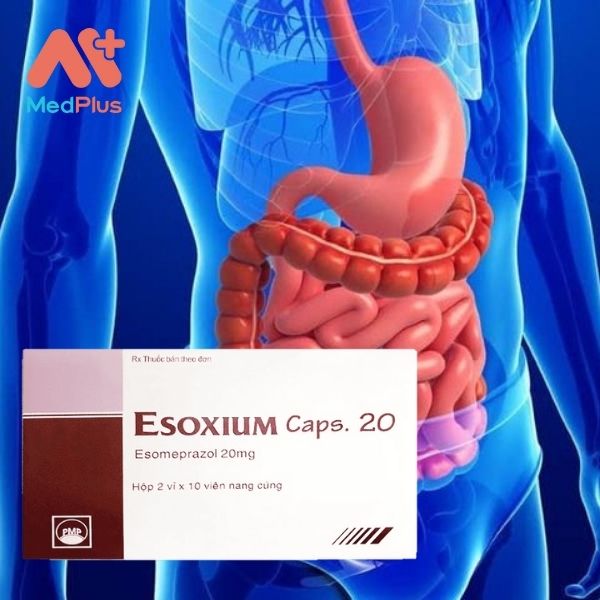 Thuốc Esoxium Caps. 20 điều trị các bệnh về dạ dày, tá tràng