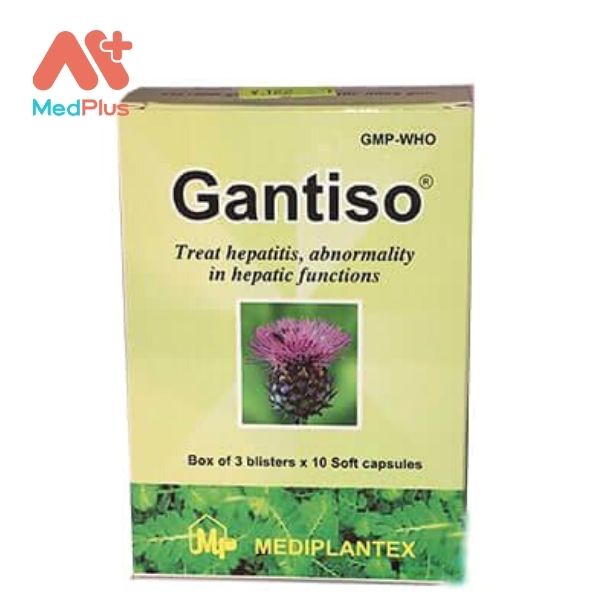 Thuốc Gantiso điều trị các bệnh về gan