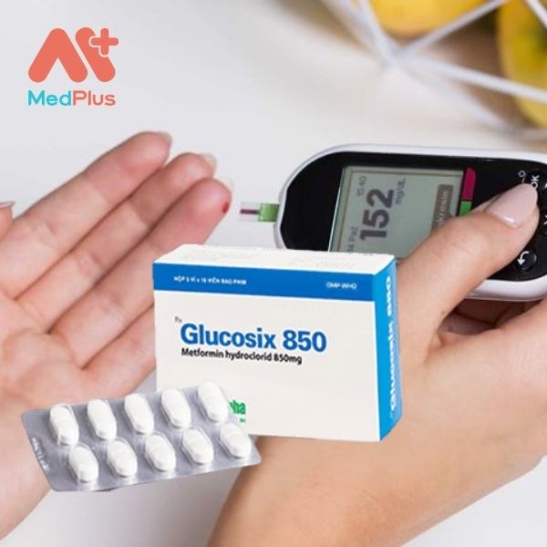 Thuốc Glucosix 850 điều trị đái tháo đường tuýp II