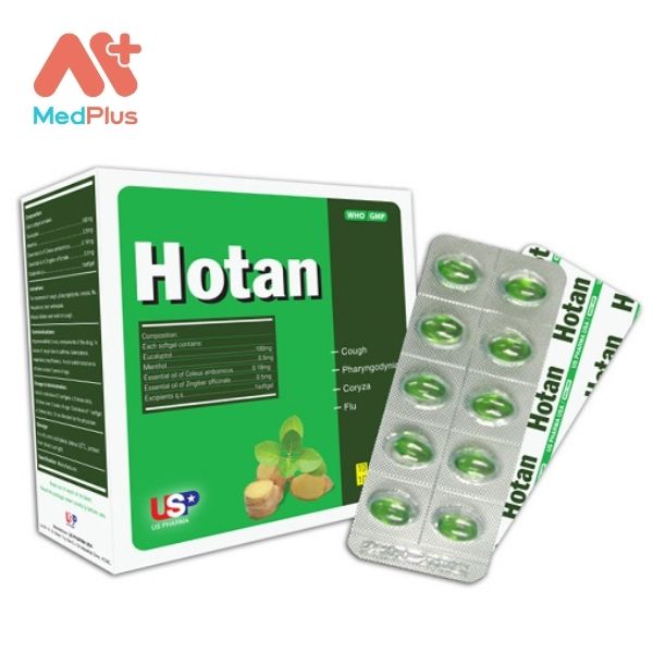 Thuốc Hotan điều trị các triệu chứng ho, đau họng