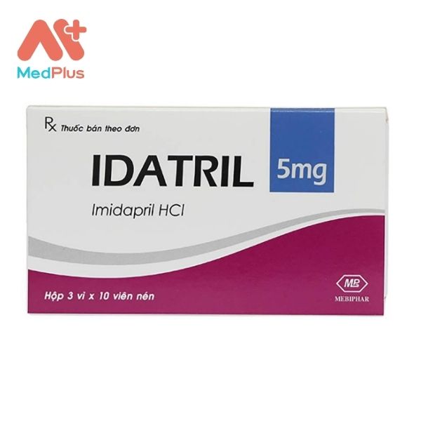 Thuốc Idatril 5mg điều trị tăng huyết áp, suy tim sung huyết