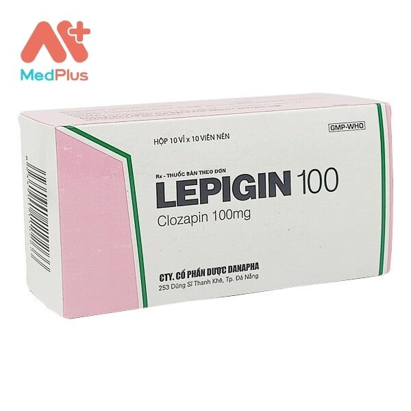Thuốc Lepigin 100 điều trị tâm thần phân liệt mãn tính