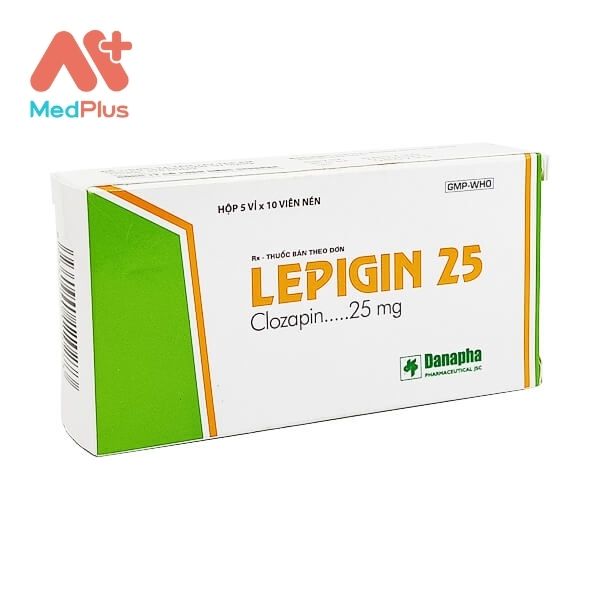 Thuốc Lepigin 25 điều trị tâm thần phân liệt