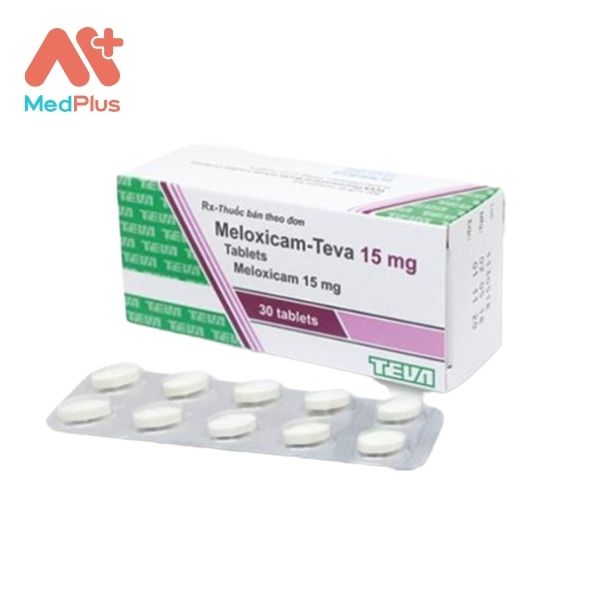 Hình ảnh minh họa cho thuốc Meloxicam-Teva 15 mg