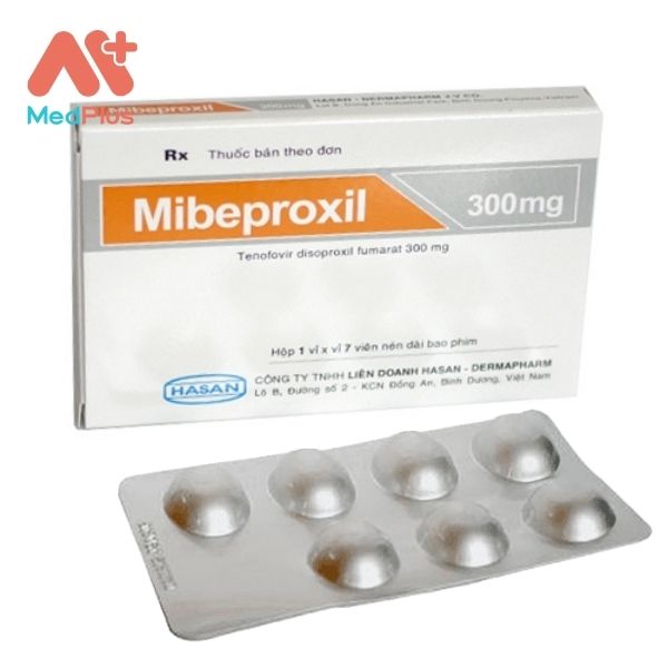Hình ảnh minh họa cho thuốc Mibeproxil 300mg