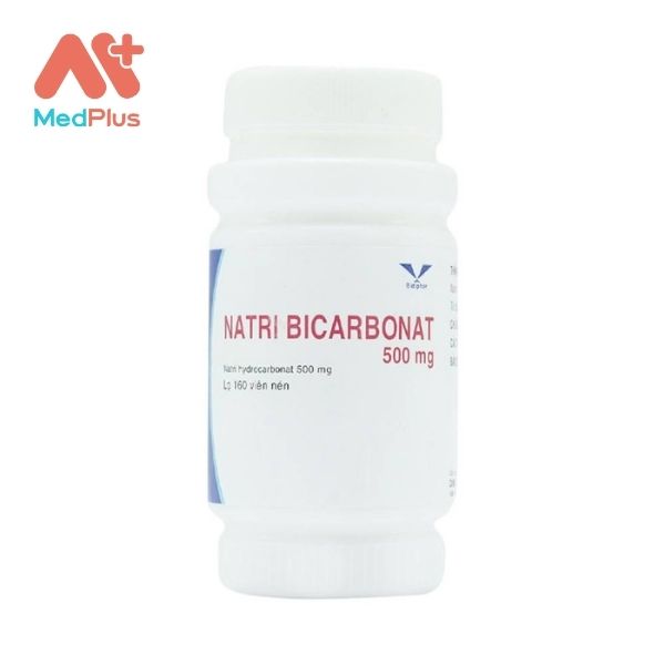 Thuốc Natri Bicarbonat 500mg điều trị nhiễm toan chuyển hóa