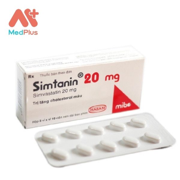 Hình ảnh minh họa cho thuốc Simtanin 20 mg