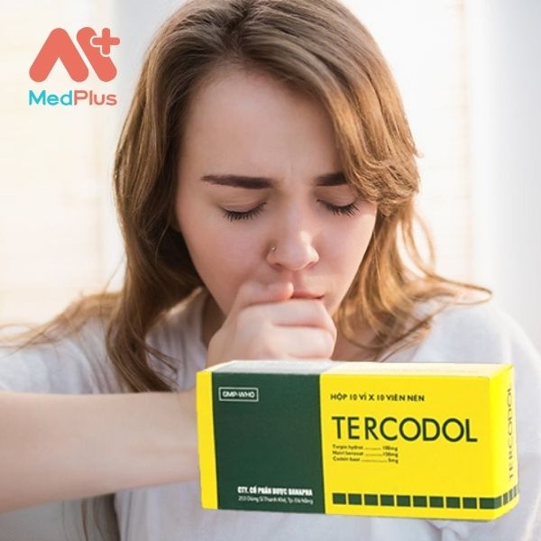 Thuốc Tercodol điều trị ho khan, ho có đờm, viêm phế quản