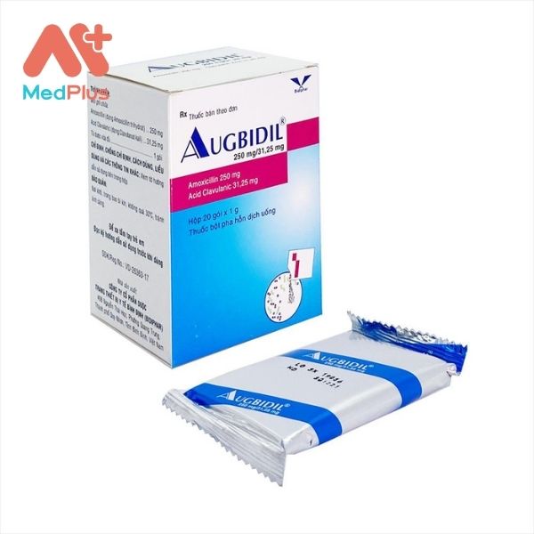 Thuốc kháng sinh Augbidil 250mg /31,25mg dạng bột