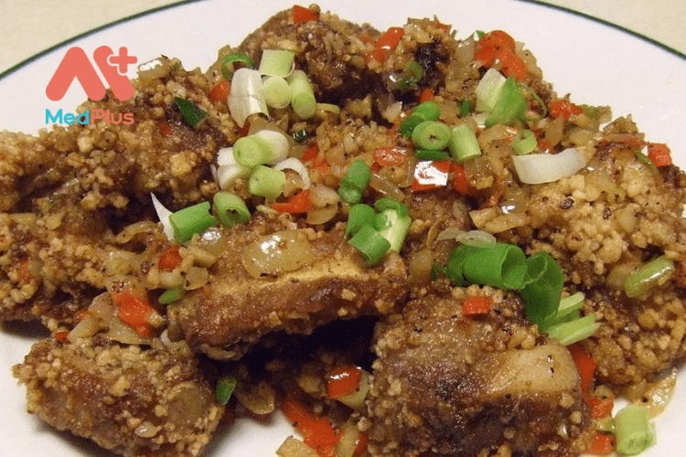 Sườn nướng muối tiêu nướng giòn hai lần, đậm chất Trung Hoa 4 moi ban 13 - Medplus