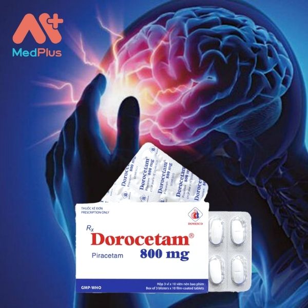 Thuốc Dorocetam 800 mg điều trị rối loạn thần kinh