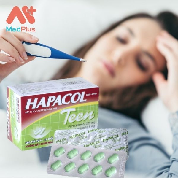 Thuốc Hapacol Teen giúp giảm đau, hạ sốt và điều trị cảm cúm