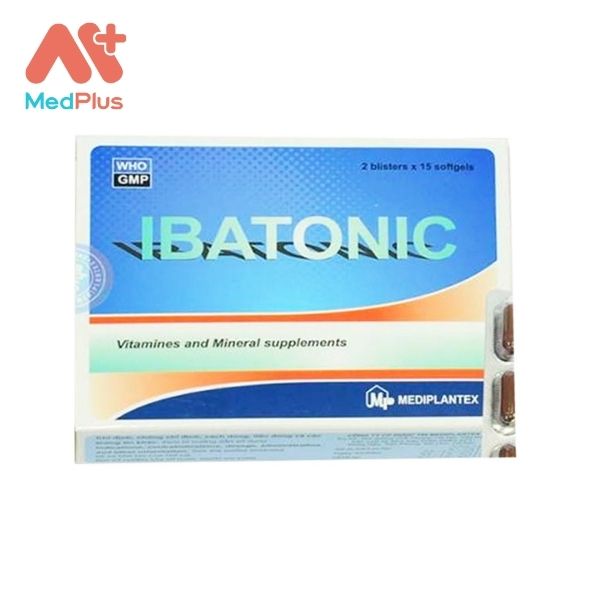 Ibatonic: giúp bổ sung Vitamin và các khoáng chất