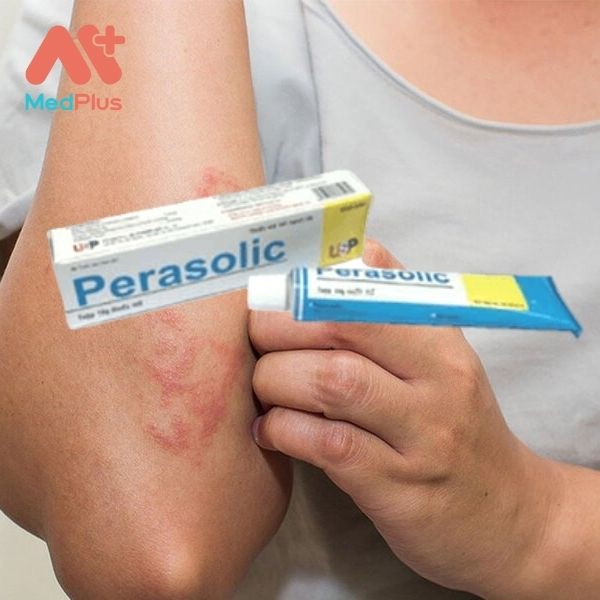 Thuốc mỡ bôi da Perasolic 15g điều trị bệnh da liễu