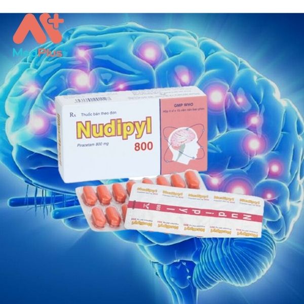 Thuốc Nudipyl 800 điều trị các bệnh tổn thương não