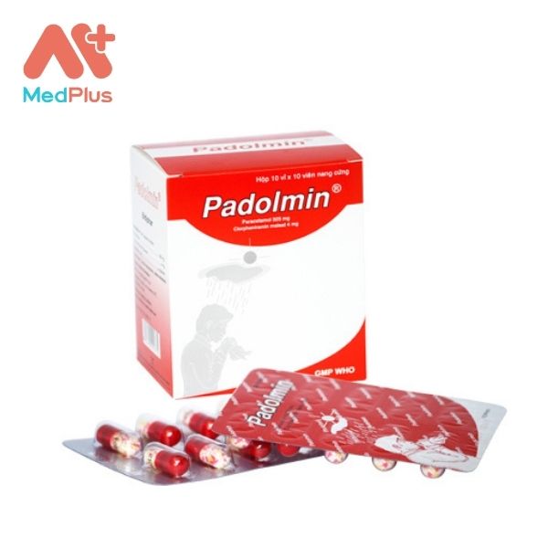 Thuốc Padolmin điều trị cảm sốt, dị ứng và giúp giảm đau