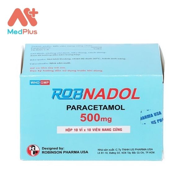 Thuốc Robnadol giúp giảm đau, hạ sốt hiệu quả