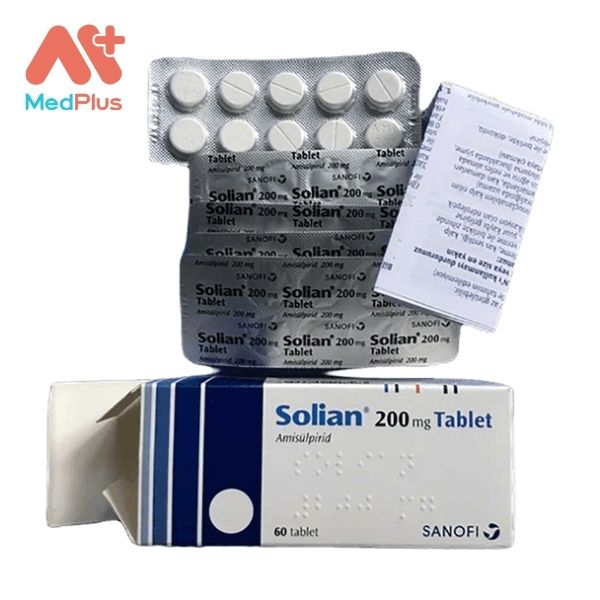 Hình ảnh minh họa cho thuốc Solian 200mg