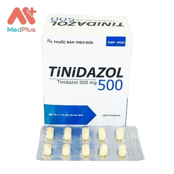 Hình ảnh minh họa cho thuốc Tinidazol 500mg