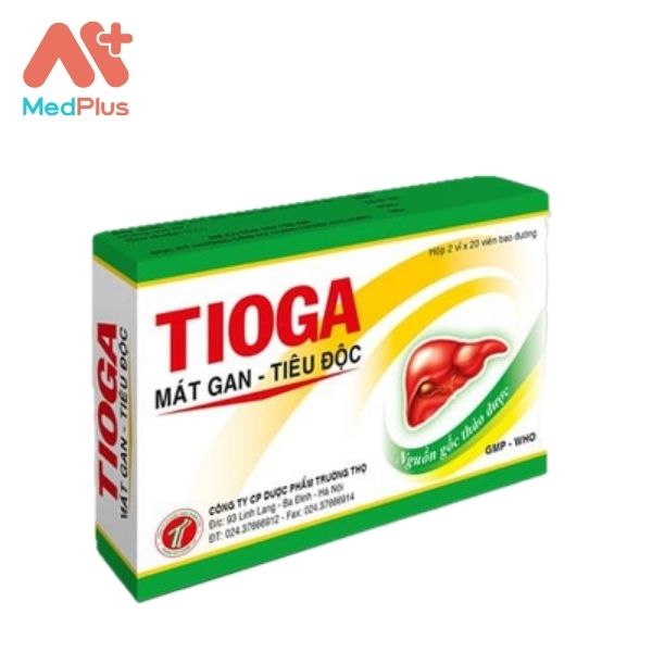 Thuốc Tioga giúp thanh nhiệt, giải độc gan