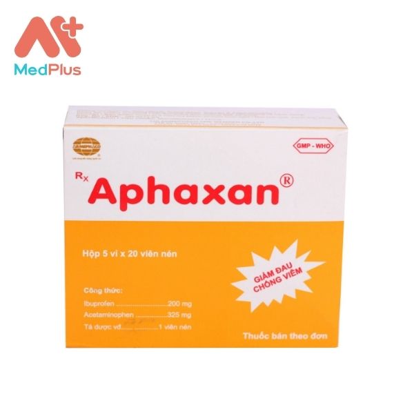 Thuốc Aphaxan sử dụng để giúp giảm đau, hạ sốt