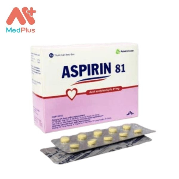 Hình ảnh minh họa cho thuốc Aspirin 81
