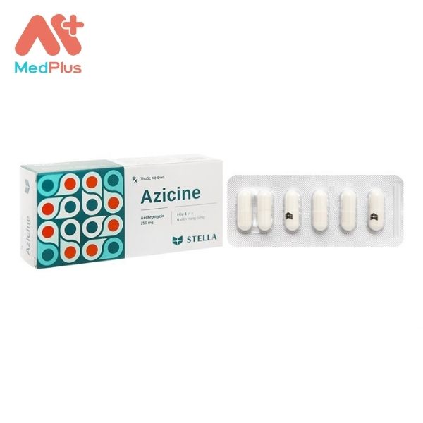 Hình ảnh minh họa cho thuốc Azicine 250