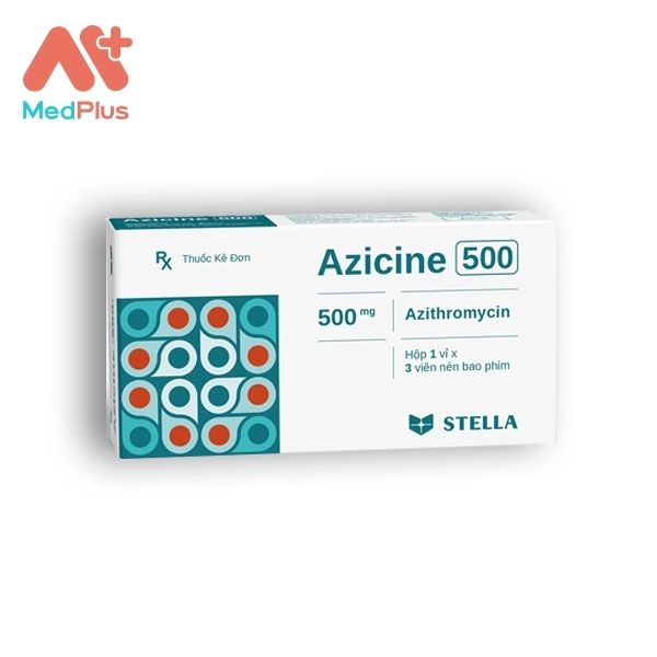 Thuốc Azicine 500 điều trị nhiễm khuẩn hiệu quả