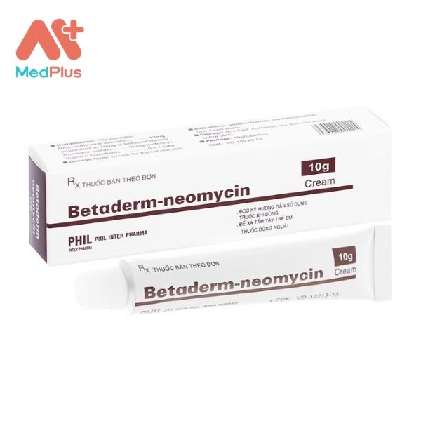 Thuốc Betaderm - Neomycin 10g điều trị bệnh viêm ngoài da