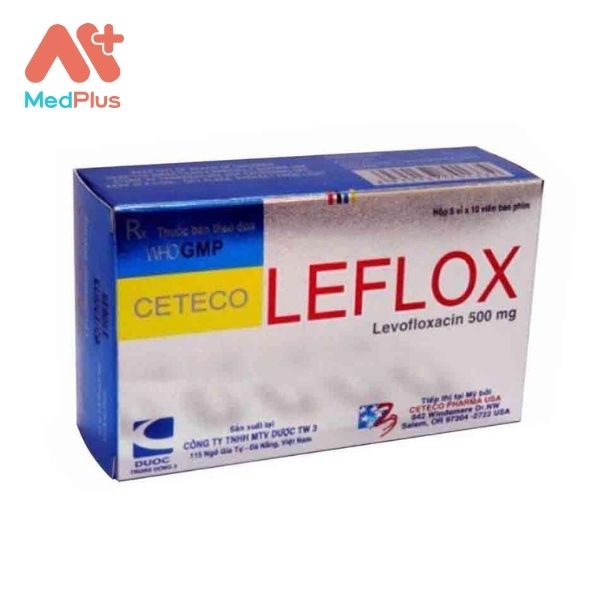 Thuốc Ceteco Leflox 500 điều trị nhiễm khuẩn hiệu quả