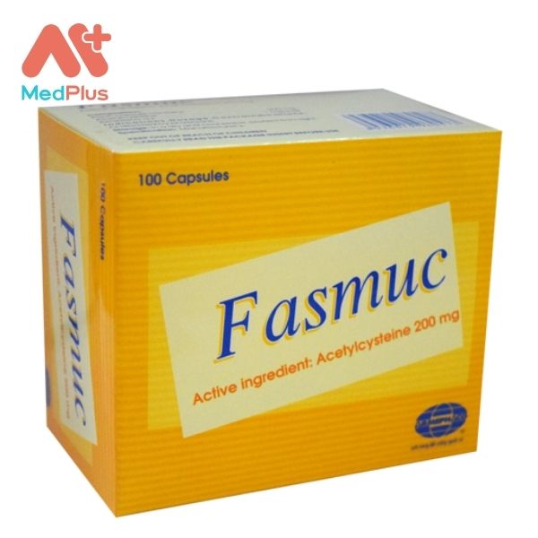 Thuốc Fasmuc giúp tiêu nhầy trong phế quản
