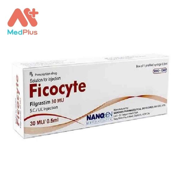 Thuốc tiêm Ficocyte điều trị giảm bạch cầu