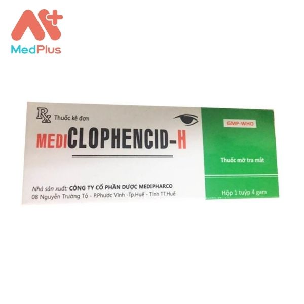 Thuốc mỡ Mediclophencid-H điều trị các bệnh viêm mắt