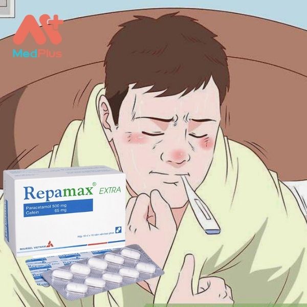 Thuốc Repamax Extra giúp giảm đau, hạ sốt hiệu quả