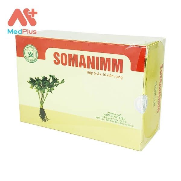 Thuốc Somanimm hỗ trợ điều trị suy giảm miễn dịch