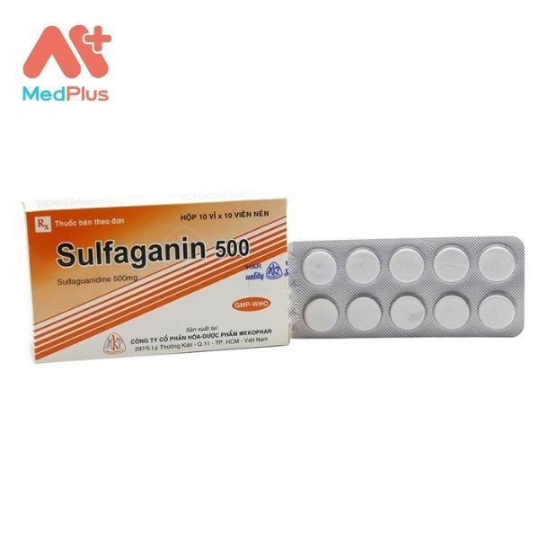 Hình ảnh minh họa cho thuốc Sulfaguanidin 500 mg