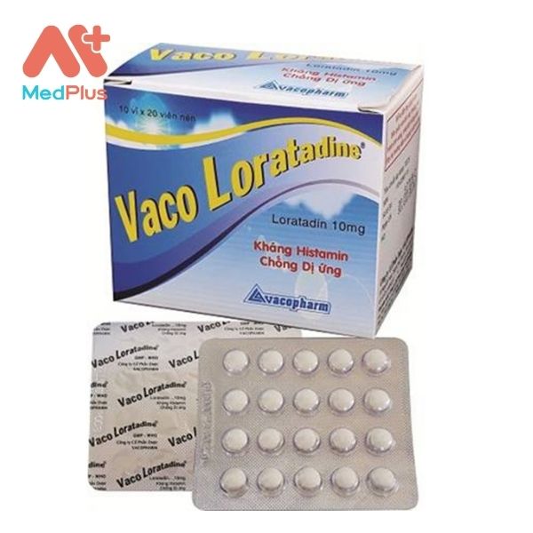 Hình ảnh minh họa cho thuốc Vaco Loratadine 