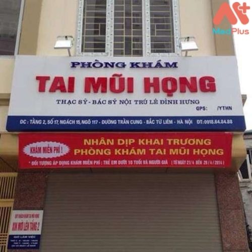 Phòng khám Tai Mũi Họng Bs Lê Đình Hưng là địa chỉ thăm khám uy tín