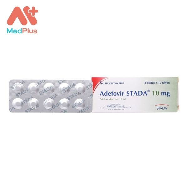 Thuốc Adefovir Stada 10 mg điều trị viêm gan mạn tính