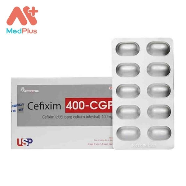 Thuốc kháng sinh Cefixim 400 - CGP điều trị nhiễm khuẩn
