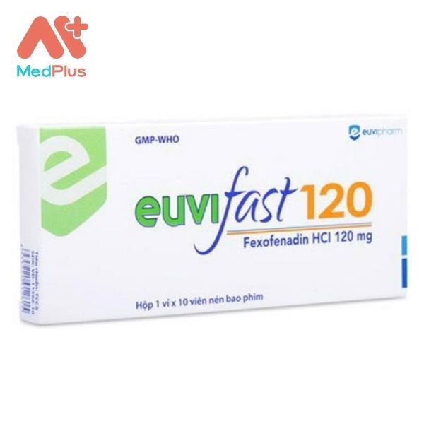 Thuốc Euvifast 120 điều trị viêm mũi dị ứng và mề đay