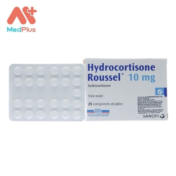 Hình ảnh minh họa cho thuốc Hydrocortisone Roussel 10mg